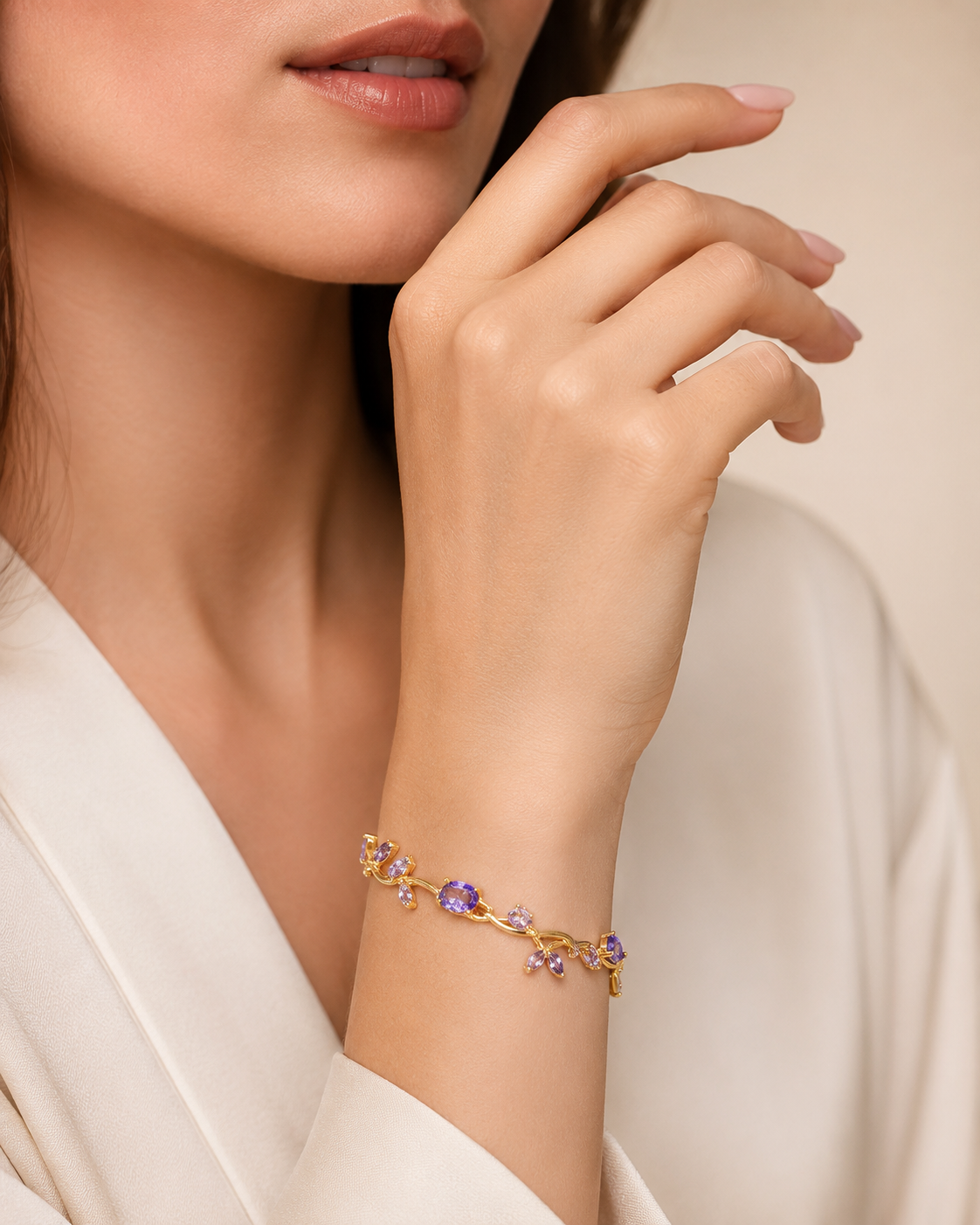 Pulsera Flor Tulipan