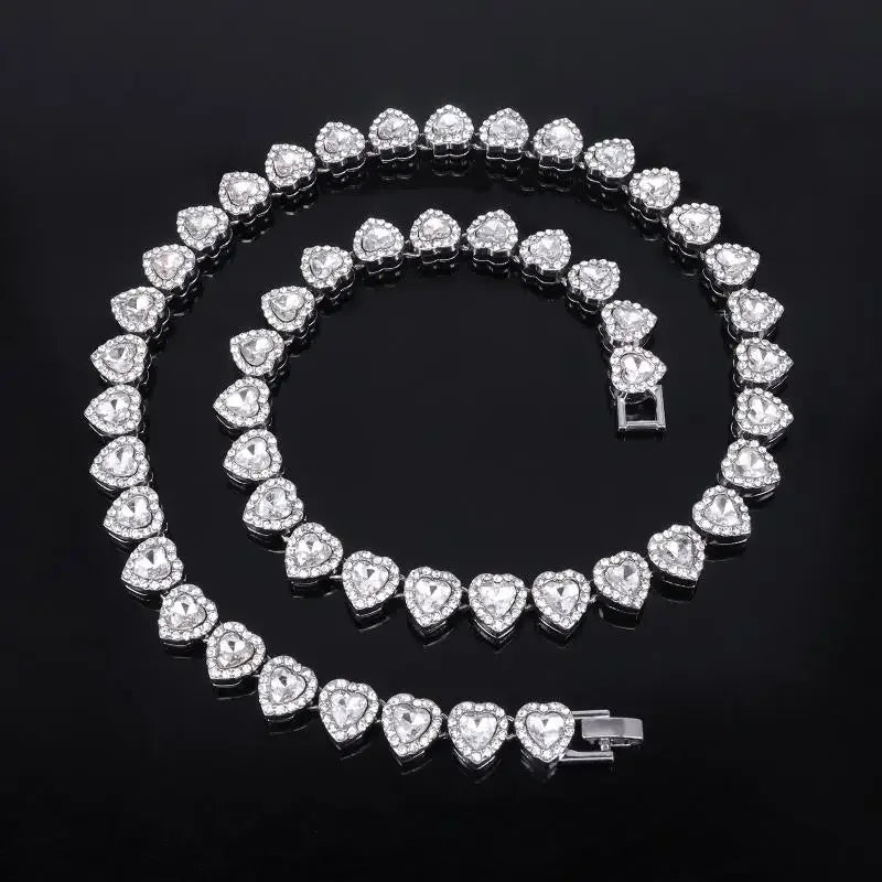 Collar Swarovski Colección Ariana Grande – Diamantado Corazones